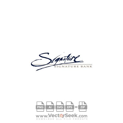 Signature Bank Logo Vector - (.Ai .PNG .SVG .EPS Free Download)