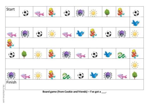 4 Toys Board Game Speaking Practice English Esl Worksheets