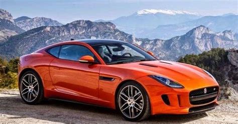 Jaguar Sports Car Orange Ari Warna