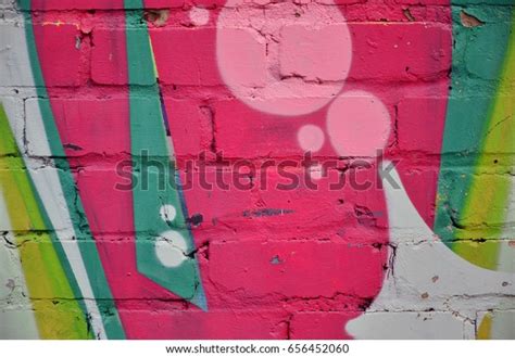 Street Art Colorful Graffiti On Wall Stock Photo 656452060 Shutterstock