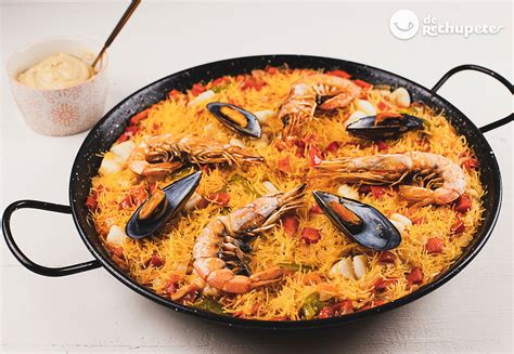 Fideuá De Marisco La Receta Tradicional Valenciana De Rechupete