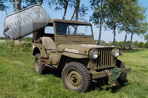 Willys M38 1952 Military Jeep Met Canvas Huif Te Koop For S Nekaf