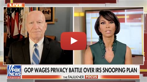 Brady Dems IRS Spying Scheme Should Frighten Every American Ways