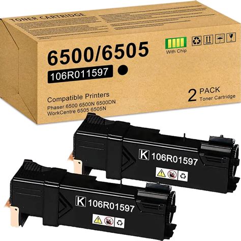 Amazon.com: Phaser 6500|WorkCentre 6505 Toner Cartridge, 106R01597 ...