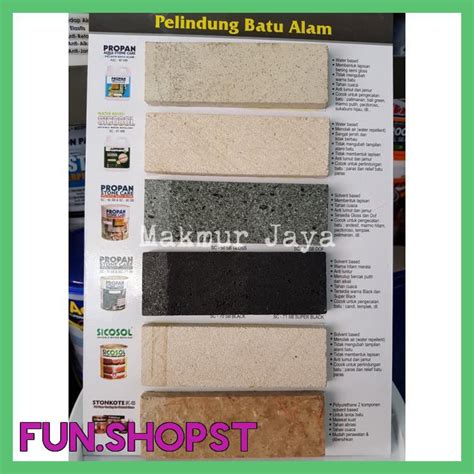 Jual Propan Stone Care L Cat Pelapis Dinding Batu Alam Clear Doff