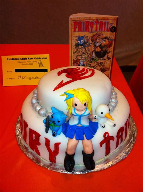 Fairy Tail Cake By All0ftheabove On Deviantart