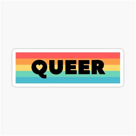 Queer Gay Pride Sticker For Sale By Hocdhi Redbubble