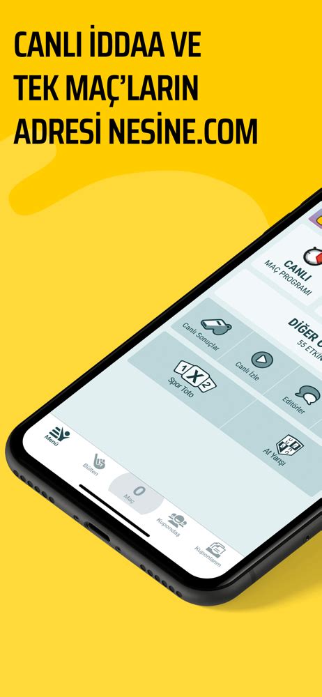 Nesine İddaa Overview Apple App Store Turkey