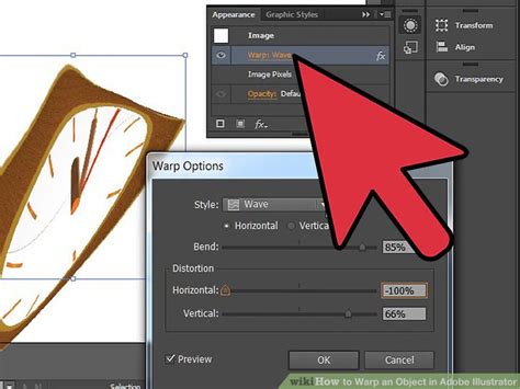 How To Warp An Object In Adobe Illustrator 8 Steps