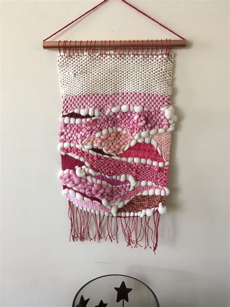 Handwovenhandmade Wall Weaving Home Decor Fiber Art Wall Etsy