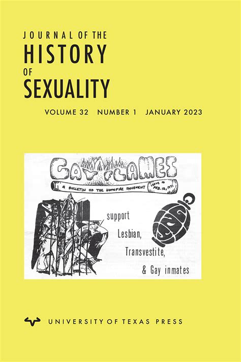 Journal Of The History Of Sexuality University Of Texas Press