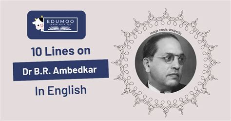 Lines On Dr Br Ambedkar In English