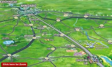 Dholera SIR Infra Development Dholera Metro City Map Dholera