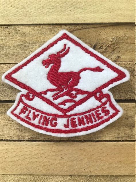 Handmade Th Airlift Squadron Patch Flying Jennies Air Force Etsy