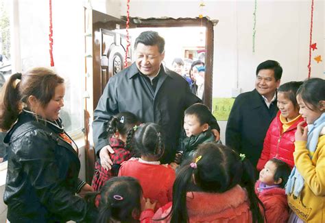 Chinese President Xi Jinping Meets With The Children Staying At A