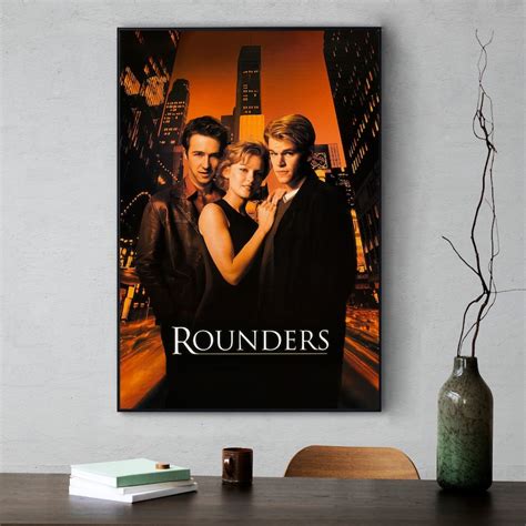 Rounders Movie Poster, High Quality Canvas Poster, Holiday Gifts - Etsy