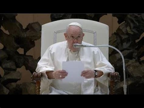 Papa Francesco Pregate Per Benedetto Xvi Che Molto Ammalato Youtube