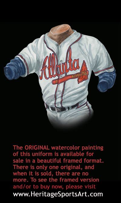 Atlanta Braves Uniform and Team History | Heritage Uniforms and Jerseys ...