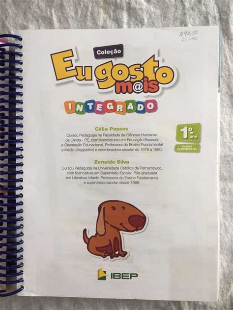 Livro Coleção Eu Gosto Mais Integrado 1º Ano Livro Do Aluno