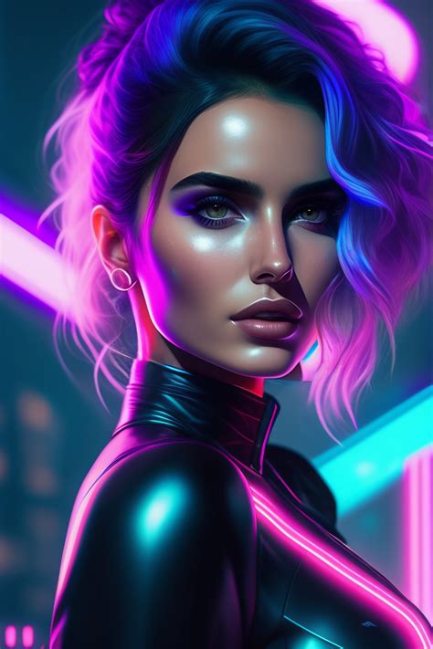 Lexica Ana De Armas Cyberpunk Futuristic Neon Neon Operator