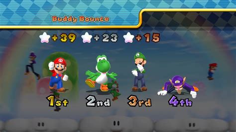 Mario Party 9 Mario Vs Yoshi Vs Luigi Vs Waluigi Magma Mine Youtube