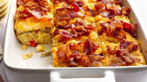 Bacon And Hash Brown Egg Bake Recipe From Betty Crocker