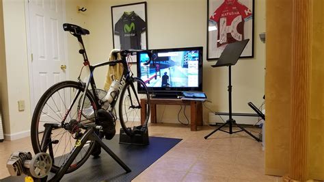 Ultimate Zwift Setup Took Months To Build Zwift Gym Room At Home Zwift