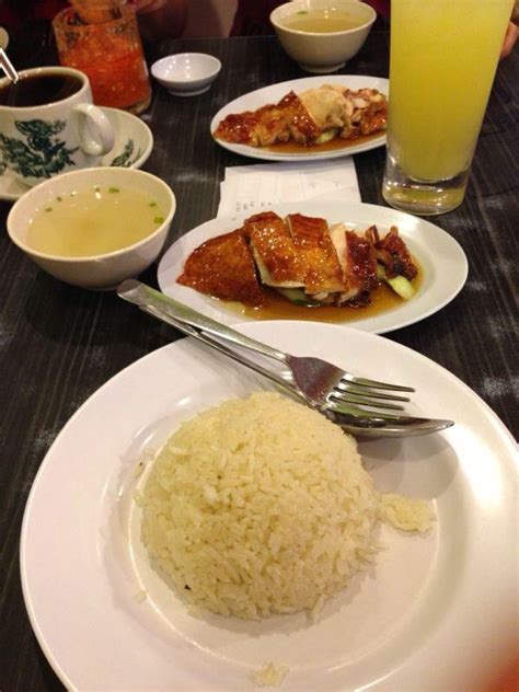 Fried Singapore Chicken Rice SCR At Mega Hotel Miri Branch Miri