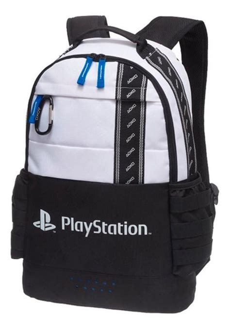 Mochila Playstation G De Costas Dual Branco Pacific Em 2024 Mochila