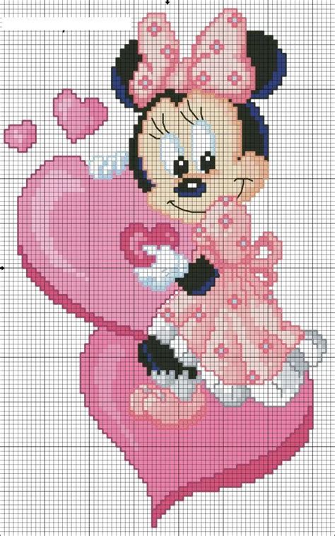 Minnie Mouse En Punto Cruz Gratis Imagui