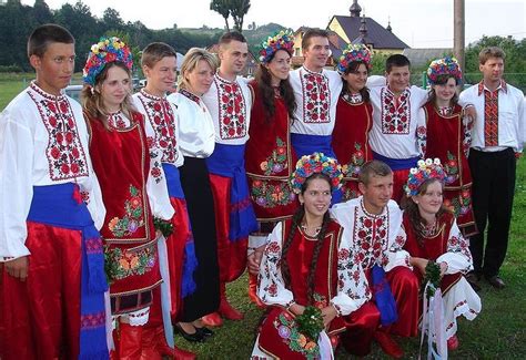 Folk Costumes Of The Rusyn People Maramureș Ukraine Folk Costume