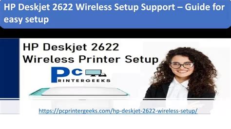 Ppt Hp Deskjet 2622 Wireless Setup Powerpoint Presentation Free