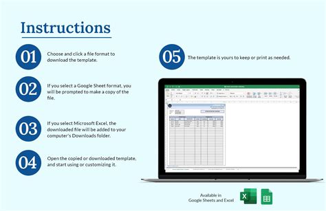 Inventory Control Template in MS Excel, Google Sheets - Download ...