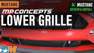 Mp Concepts Mustang Lower Grille Black Mustang Gt