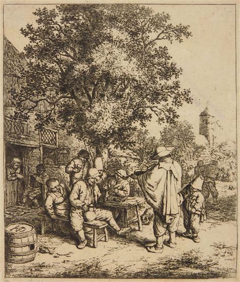 Sold Price Adriaen Van Ostade Etching October 6 0122 930 Am Edt