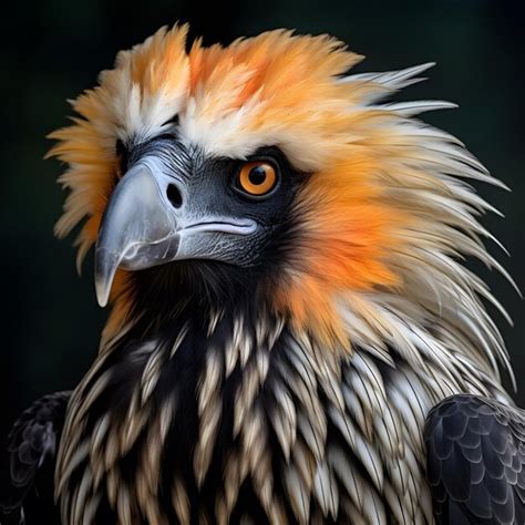 Premium Ai Image Bearded Vulture