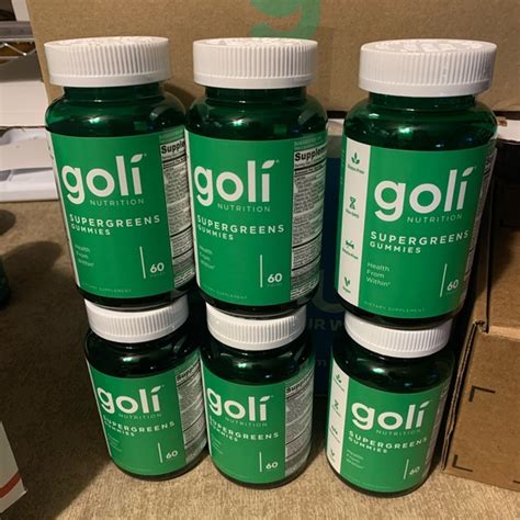 Goli Other Goli Nutrition Supergreens Gummies Count Count