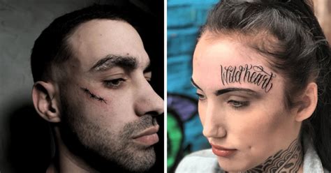 Stunning Face Tattoos For Hardcore Tattoo Enthusiasts