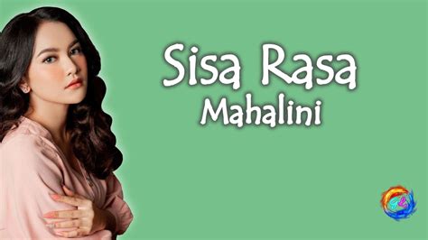 Mahalini Sisa Rasa Lirik Lyrics Youtube