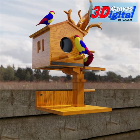 Télécharger fichier MAISON DES OISEAUX Plan pour imprimante 3D Cults