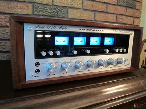 Vintage Marantz Integrated With Wc Wood Cabinet Restored