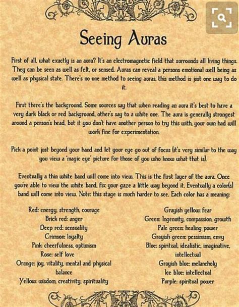Pin By Dominique On Moonspell How To See Aura Book Of Shadows