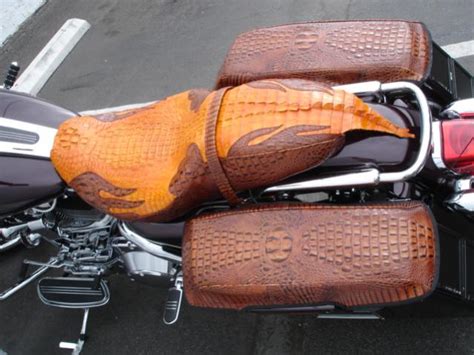 alligator seat cover - Page 3 - Harley Davidson Forums