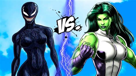 She Hulk Vs She Venom Epic Cinematic Superheroes Battle Youtube