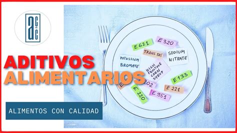 ADITIVOS Alimentarios Que Son Los ADITIVOS Alimentarios