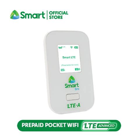 Bvrndykfc Smart Bro G Pocket Wifi Lte Advanced Evoluzn Pr L Lazada Ph