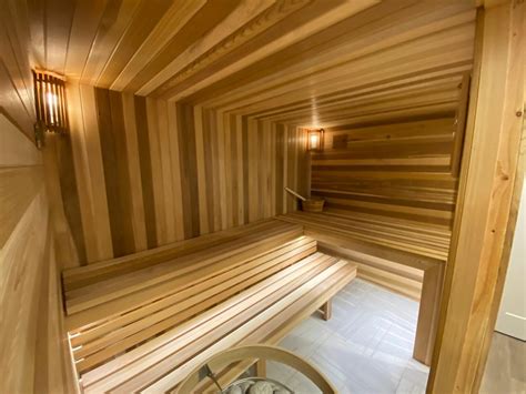 X X Custom Indoor Cedar Sauna Kit Bsaunasusa