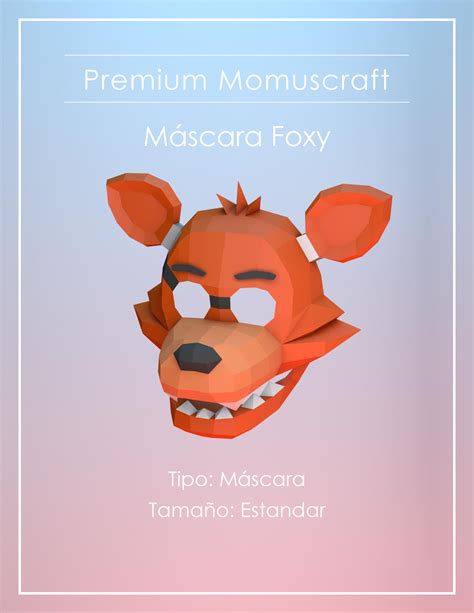 673847581 Mascara Foxy Premium Momuscraft Momuscraft © Premium