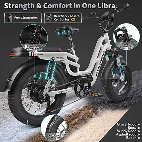 Fucare Libra 750w Electric Bike For Adults 48v Ebike With Lcd Color