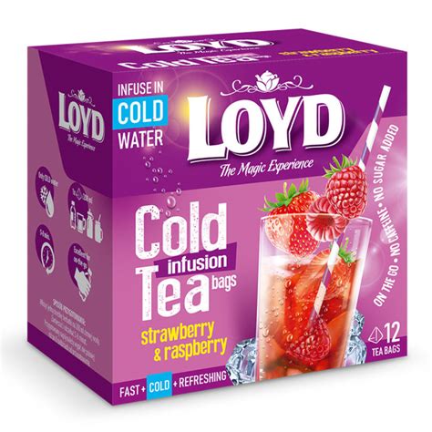 Loyd Cold Infusion Tea Bags Strawberry Raspberry 2 5gm 12teabags Lazada Ph